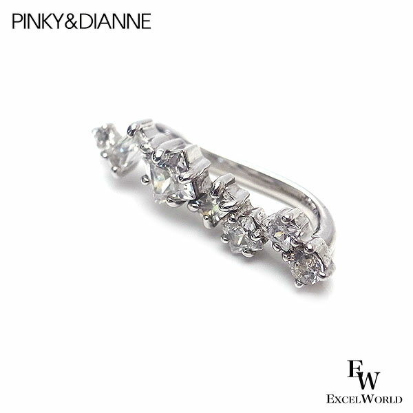 さあ運試し 最大100%還元 11/30まで ピンキー&ダイアン イヤーカフ Pinky&Dianne シルバー ロジウムコーティング 52188 エクセルワー...