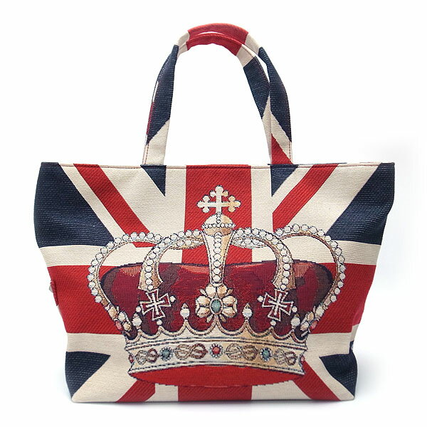 シンクビー バッグ Think Bee ゴッドセイブザクイーン トートバッグ A002893 A4対応 通勤 通学 マルチカラー エクセルワールド 母の日 レディース ブランド おしゃれ かっこいいバッグ ギフト TP10
