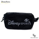 楽天エクセルワールドディズニー スポーツ ボディーバッグ ウェストバッグ Disney Sports 東京ディズニーリゾート限定 ブラック エクセル ギフト プレゼントにも バッグ バック ディズニーグッズ