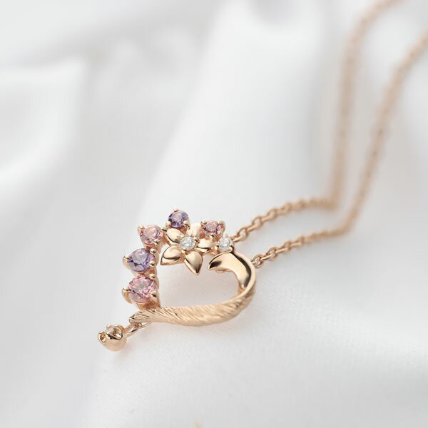 ラプンツェル ネックレス シルバー 925 公式 ディズニー グッズ ダイヤモンド VPCDS20199 エクセルワールド プレゼントにも おしゃれ アクセサリー ディズニーグッズ TP1