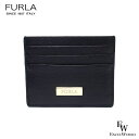 フルラ 名刺入れ フルラ 財布 アウトレット カードケース 1055435 FURLA 保存袋付 NERO ブラック あす楽 エクセル ギフト プレゼントにも ウォレット おしゃれブランド