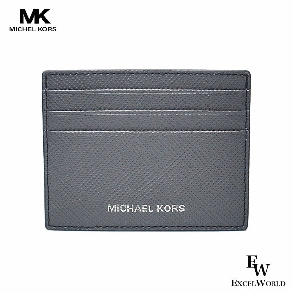 マイケルコース カードケース Michael Kors アウトレット メンズ 父の日ギフトにも 36U9LHRD1L-GREYHOUND グレー あす楽 エクセルワールド ギフト プレゼントにも 母の日 レディース ブランド SS