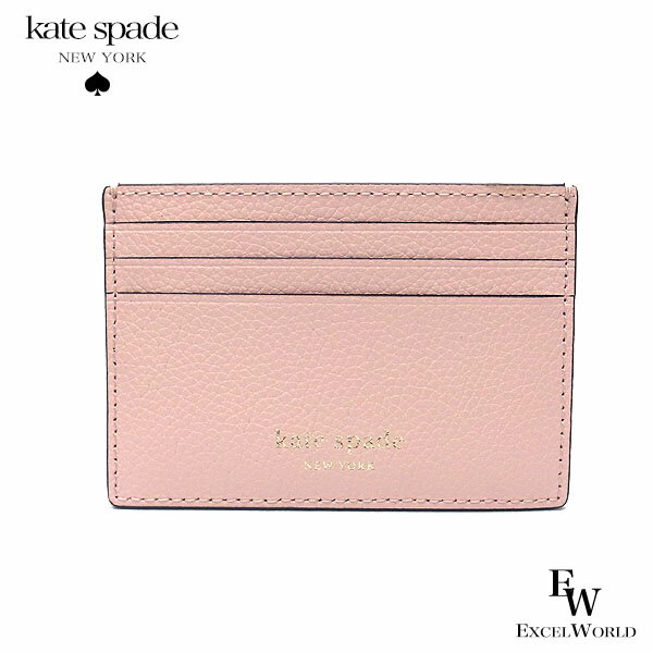 ケイト・スペード ニューヨーク ケイトスペード カードケース アウトレット WLR6277 953 kate spade ライトピンク あす楽 エクセルワールド ギフト プレゼントにも レディース ブランド SS