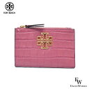 トリーバーチ 革財布 レディース トリーバーチ カードケース アウトレット 小銭入れ コインケース 78573 654 TORY BURCH レザー レディース ピンク あす楽 エクセルワールド ギフト プレゼントにも ウォレット おしゃれブランド