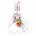 さあ運試し 最大100%還元 11/30まで ステラルー コスチューム ウェディングドレス オレンジのブーケ ウェルカムドールに 二次会用の着せ替えドレスに、、...