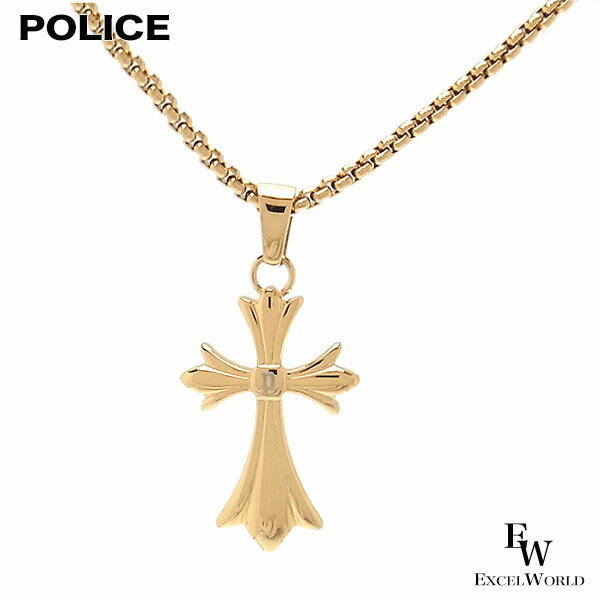 新品本物 ポリス Police ネックレス Sサイズ ゴールド クロス メンズ レディース Grace psg01 エクセルワールド プレゼントにも おしゃれ アクセサリー Tp 特売 Indiatribune Com