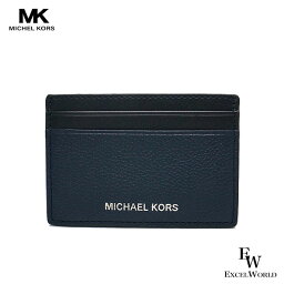 マイケル・コース 定期入れ メンズ マイケルコース メンズ カードケース Michael Kors アウトレット パスケース 36S0LGFD1L ネイビー あす楽 エクセルワールド ギフト プレゼントにも ブランド ウォレット