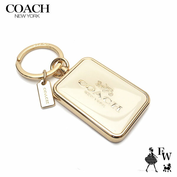 コーチ キーホルダー COACH アウトレット バックチャーム C4317 IMCHK ホース＆キャリッジ ゴールド あす楽 エクセルワールド 誕生日 ギフト プレゼントにも ブランド かわいい キーホルダー