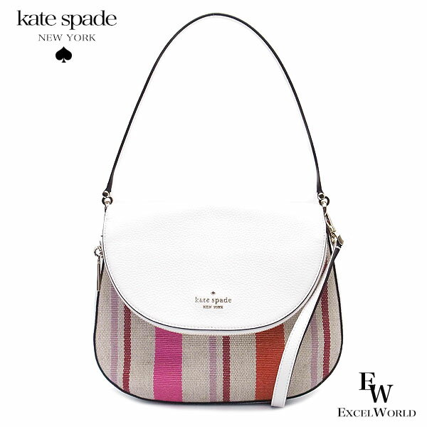 ケイトスペード バッグ kate spade アウトレット ショルダーバッグ WKR00522 974 レイラ ミディアム フラップ ホワイトマルチ あす楽 エクセル ギフト プレゼントにも レディース ブランド 特別価格