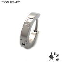 ライオンハート LION HEART ピアス ステンレス メンズ 父の日ギフトにも LHMP006NS シルバー 片耳ピアス エクセルワールド クリスマス ギフ...