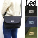 全3色 リー バッグ Lee ショルダーバッグ メッセンジャーバッグ 選べる3色 0425602 エクセルワールド ギフト プレゼントにも メンズ レディース LEEのバッグ おしゃれ 父の日ギフトに