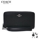 コーチ 長財布 レディース コーチ 財布 COACH アウトレット 長財布 C4451 SVDTV ラウンドジップ ブラック あす楽 エクセルワールド ギフト プレゼントにも レディース ブランド ウォレット