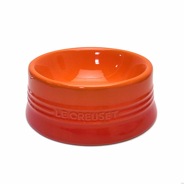 ルクルーゼ ル クルーゼ ペットボウル Le Creuset Mサイズ 犬 猫 ドッグ キャット ペット お皿 61401-20 オレンジ09 エクセルワールド ギフト プレゼントにも ブランド おしゃれ かわいいマグ