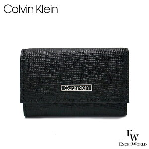 カルバンクライン キーケース Calvin Klein 6連 キーホルダー 31CK170003 レザー ボックス付き ブラック エクセルワールド ギフト プレゼントにも メンズ ブランド ウォレット おしゃれ かっこいいキーケース