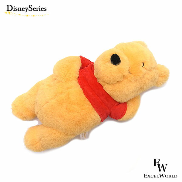 さあ運試し 最大100%還元 11/30まで zq プーさん ぬいぐるみ 寝ているプーさん 全長約32cm 東京ディズニーリゾート限定 あす楽 エクセルワールド...