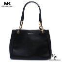 マイケルコース バッグ Michael Kors アウトレット ラージ トートバッグ 35H1G9TL9L BLACK トリシャ レザーブラック あす楽 エクセ...