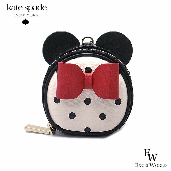 ケイトスペード キーホルダー kate spade アウトレット バックチャーム K4818 960 ディズニーコラボ ミニー マルチカラー あす楽 エクセルワールド レディース バッグ バック ブランド プレゼントにも