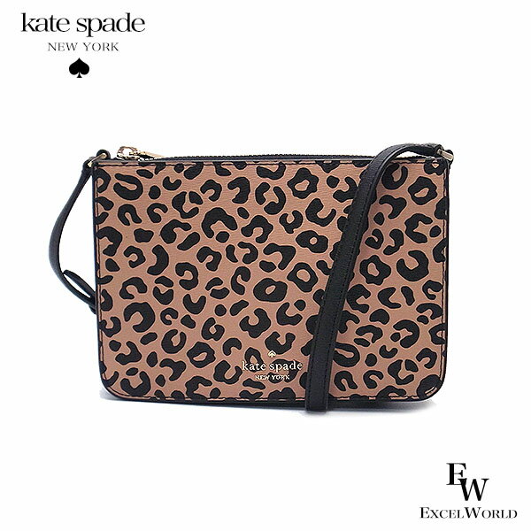 ケイトスペード バッグ kate spade アウトレット ショルダーバッグ WLR00689 974 レオパード ブラウン×ブラック あす楽 エクセル バレンタイン ホワイトデー お返し ギフト プレゼントにも レディース バッグ バック ブランド