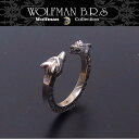 ウルフマン WOLFMAN BRS リング R43-11 エクセルワールド クリスマス ギフト プレゼントにも ブランド おしゃれ アクセサリー TP10