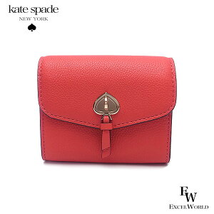 ケイトスペード 財布 アウトレット 二つ折り ミニ財布 K6026 650 kate spade レザー ピンク あす楽 エクセルワールド 母の日 プレゼント 誕生日 ギフト プレゼントにも レディース ブランド ウォレット