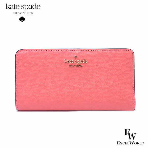 ケイトスペード 財布（レディース） ケイトスペード 財布 アウトレット 二つ折り長財布 WLR00545 650 kate spade ラウンドジップ ピンク あす楽 エクセル ギフト プレゼントにも レディース ブランド ウォレット 特別価格