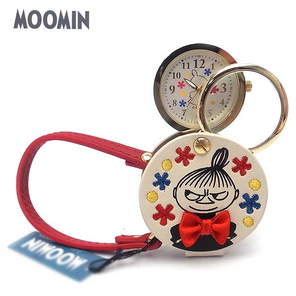 さあ運試し 最大100%還元 11/30まで ムーミン 時計 レディース ベージュ MOOMIN ムーミン リトルミイ ..