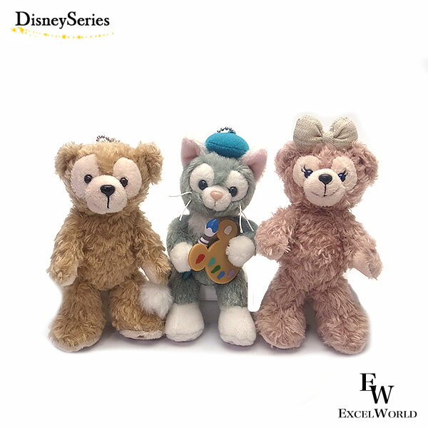 ダッフィー ＆シェリーメイ ＆ジェラトーニ ダッフィーのお友達 ぬいぐるみバッジ 東京ディズニーシー限定ダッフィーグッズ 03769ー03776ー01684 セット販売 あす楽 エクセルワールド ギフト プレゼントにも