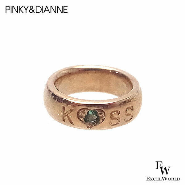 さあ運試し 最大100%還元 11/30まで ピンキー&ダイアン K10PG ベビーリング 5月誕生石 エメラルド 90761 ブランド クリスマス ギフト プ...