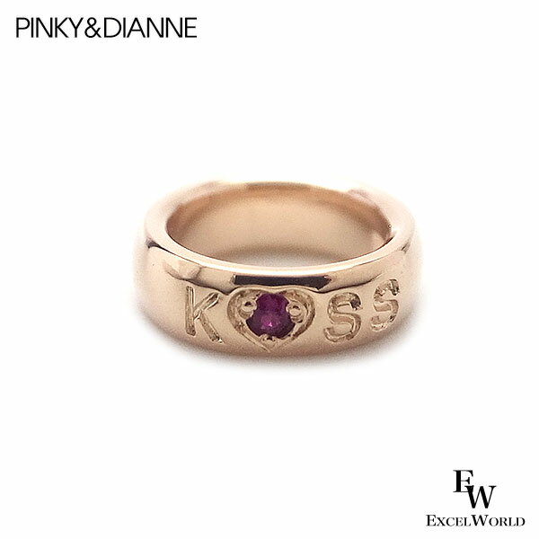 さあ運試し 最大100%還元 11/30まで ピンキー&ダイアン K10PG ベビーリング 7月誕生石 ルビー 90763 ブランド クリスマス ギフト プレゼ...