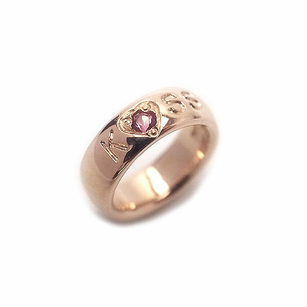 エクセルワールドのピンキー＆ダイアン K10PG ベビーリング 10月誕生石 ピンクトルマリン 90766 ブランド クリスマス ギフト プレゼントにも TP10｜アングル2