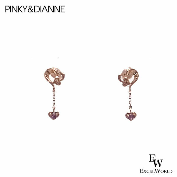 Tourmaline - ピンキー＆ダイアン ピアス dprpd20191 HEART Style ゆれるハートスタイル K10PG ピンクゴールド ブランド クリスマス ギフト プレゼントにも TP10