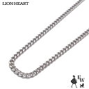 ライオンハート シルバーアクセサリー メンズ ライオンハート 喜平 ネックレス LION HEART キヘイ 6mm 50cm 18FS50 金属アレルギー対応 サージカルステンレス シルバー エクセルワールド メンズ ブランド プレゼント クリスマス ギフト TP10