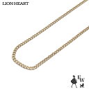 ライオンハート 喜平 ネックレス LION HEART キヘイ 4mm 50cm 281FSG50 金属アレルギー対応 サージカルステンレス ゴールド エクセル...