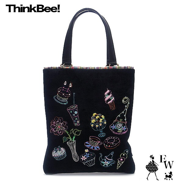 シンクビー バッグ Think Bee スイートタイム トートバッグ A003313 あす楽 エクセルワールド 誕生日 クリスマス ギフト プレゼントにも ブランド バッグ TP10のサムネイル
