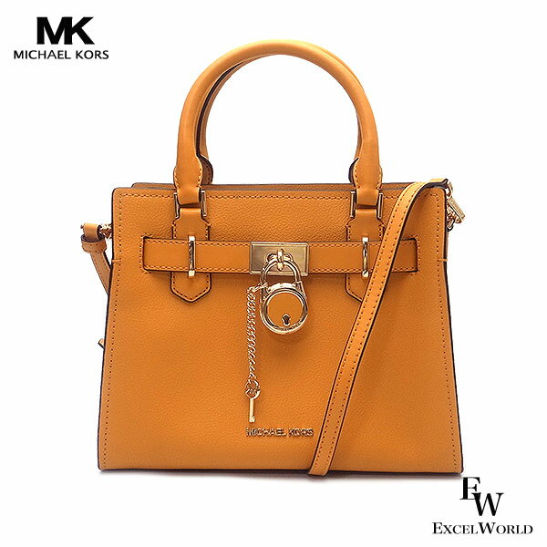 マイケルコース ハンドバッグ マイケルコース バッグ Michael Kors ショルダーバッグ ハンドバッグ 2WAY 35Tアウトレット1GHMS1L HONEYCOMB オレンジ あす楽 エクセルワールド ギフト プレゼントにも レディース バッグ バック