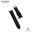 コーチ 腕時計（メンズ） コーチ アップルウォッチ用 バンド COACH ロゴ入り CB244 BLK シリコン 42mm-44mm対応 ブラック 腕時計 エクセルワールド ギフト プレゼントにも メンズ レディース ブランド かわいい おしゃれ ウォッチ TP5