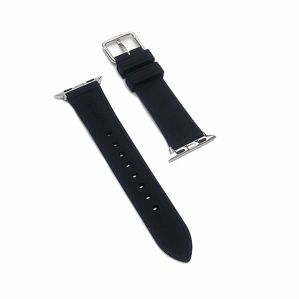 コーチ アップルウォッチ用 バンド COACH ロゴ入り CB245 BLK シリコン 38mm-40mm対応 ブラック 腕時計 エクセル ギフト プレゼントにも メンズ 父の日ギフトにも レディース ブランド かわいい おしゃれ ウォッチ