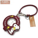 スヌーピー PEANUTS 時計 PNT028 メンズ 父の日ギフトにも レディース 懐中時計 PNT028-2 ストラップルーペウォッチ レッド スヌーピーの...