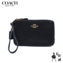 COACH コーチ アウトレット ポーチ コーナージップ リストレット 6649 IMBLK ブラック あす楽 エクセルワールド ギフト プレゼントにも レディース ブランド SS