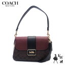 コーチ バッグ COACH アウトレット ショルダーバッグ CC066 IMOSN PVC レザー ブラウンマルチ あす楽 エクセルワールド ギフト プレゼント...