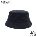 コーチ キャップ COACH アウトレット 帽子 バケットハット バケハ CD245 BKU ジャガード キャンバス ブラック エクセルワールド レディース ブランド ギフト プレゼントにも ブランド キャップ