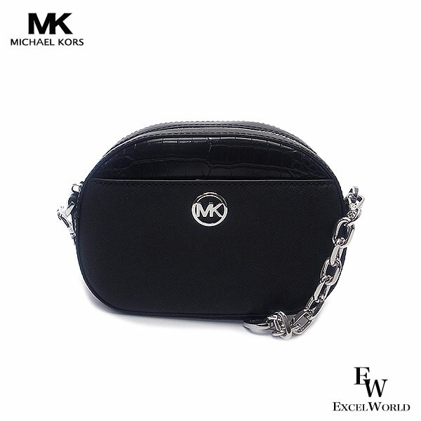 マイケルコース バッグ Michael Kors アウトレット ショルダーバッグ 人気の小さめバッグ 35H3S8GC1L BLACK ブラック あす楽 エクセルワールド ギフト プレゼントにも レディース 斜め掛け バッグ バック