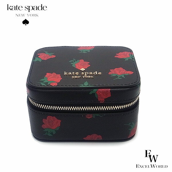 さあ運試し 最大100%還元 11/30まで ケイトスペード ジュエリーケース KATESPADE アウトレット ポーチ KE812 001 ローズプリント P...