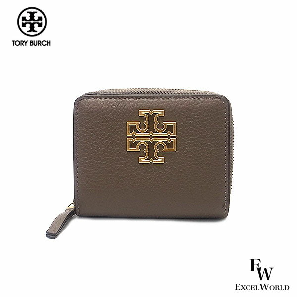 トリーバーチ 財布（レディース） トリーバーチ 財布 アウトレット 二つ折り財布 146708 034 TORY BURCH グレー あす楽 エクセルワールド ギフト プレゼントにも レディース ブランド ウォレット おしゃれブランド