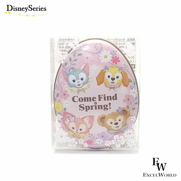 キャンディー 缶入り お菓子 ダッフィー＆フレンズのカムファインドスプリング ディズニーシー限定グッズ ギフト プレゼントにも ダッフィーグッズ かわいいのサムネイル