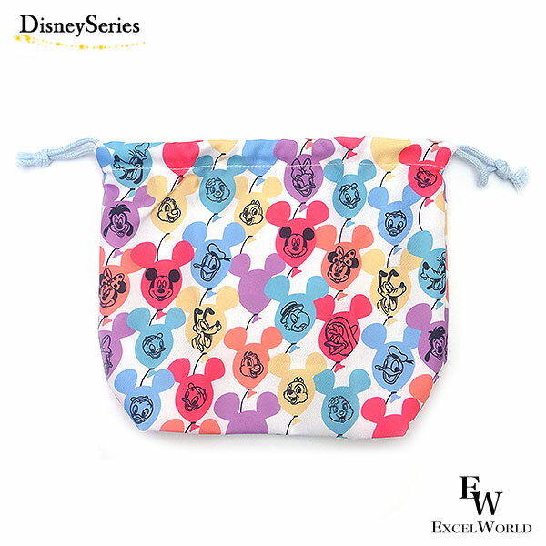 さあ運試し 最大100%還元 11/30まで バルーン柄 ランチきんちゃく お弁当袋 ディズニー リゾート限定 ディズニーグッズ エクセルワールド 誕生日 ギフ...