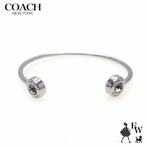 さあ運試し 最大100%還元 11/30まで コーチ アクセサリー COACH アウトレット レディーズ ブレスレット バングル CT037 SLV シルバー ...