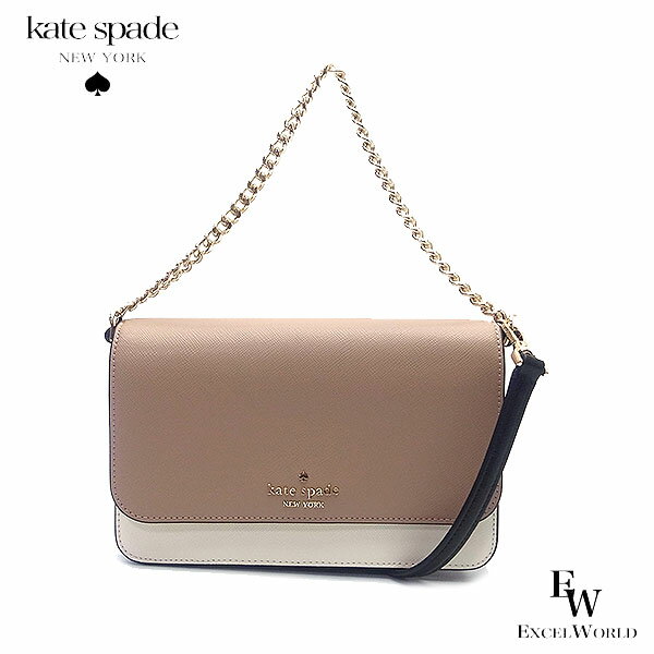 ケイトスペード バッグ KATESPADE アウトレット ショルダーバッグ 2WAY KC517 200 カラーブロック ベージュ あす楽 エクセルワールド レディース ブランド プレゼントにも
