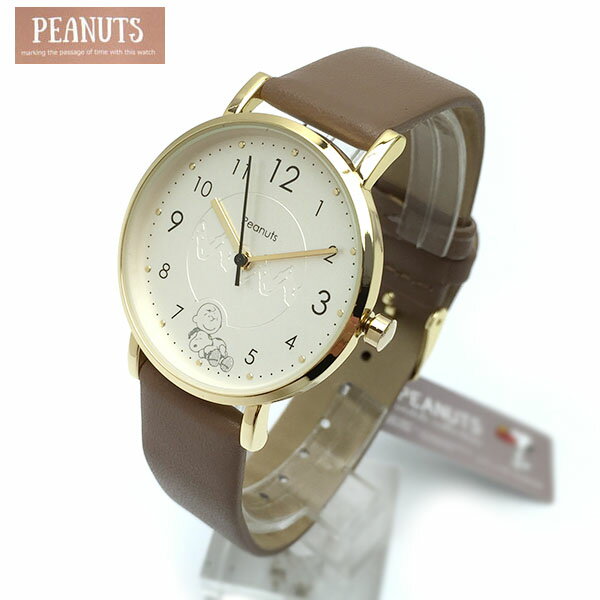 さあ運試し 最大100%還元 11/30まで ピーナッツ PEANUTS 時計 スヌーピー レディース ジグザエッチング ウォッチ 腕時計 MOM043-3 誕...
