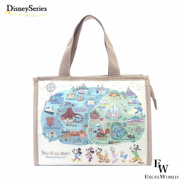 【今年最後の運試し最大全額ポイントバック20日まで】 パーク柄 スーベニアランチバッグ ディズニーランド柄 ディズニーシー柄 ディズニーリゾート限定 エクセルワールド 誕生日 ギフト プレゼントにも ディズニーグッズ かわいいのサムネイル